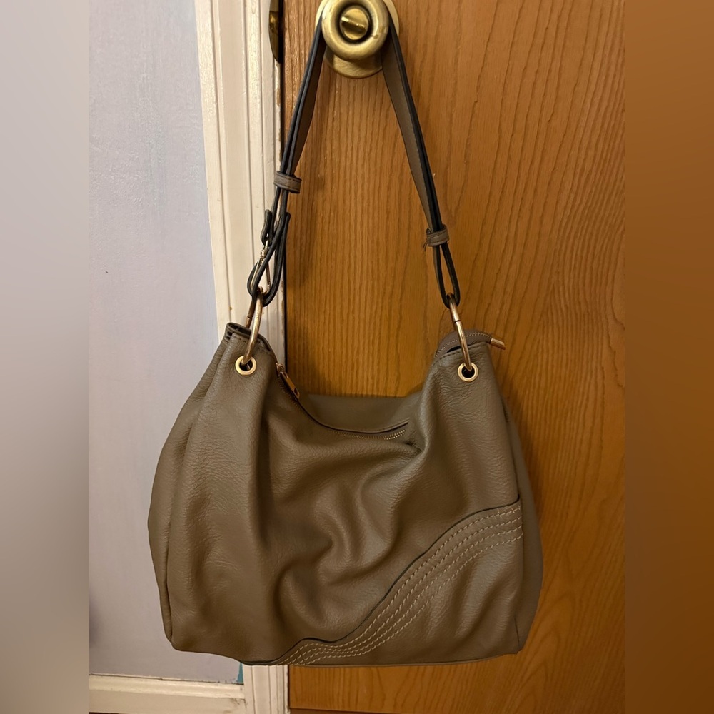 Mellow World Mikayla Slouchy Hobo Bag In Taupe